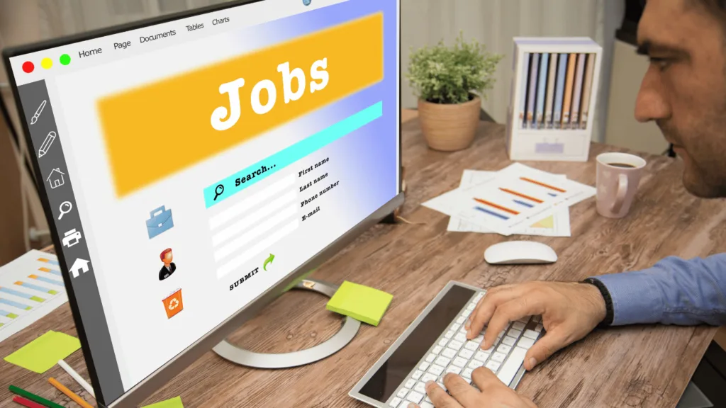 Tech talent and job seekers looking at a job posting 