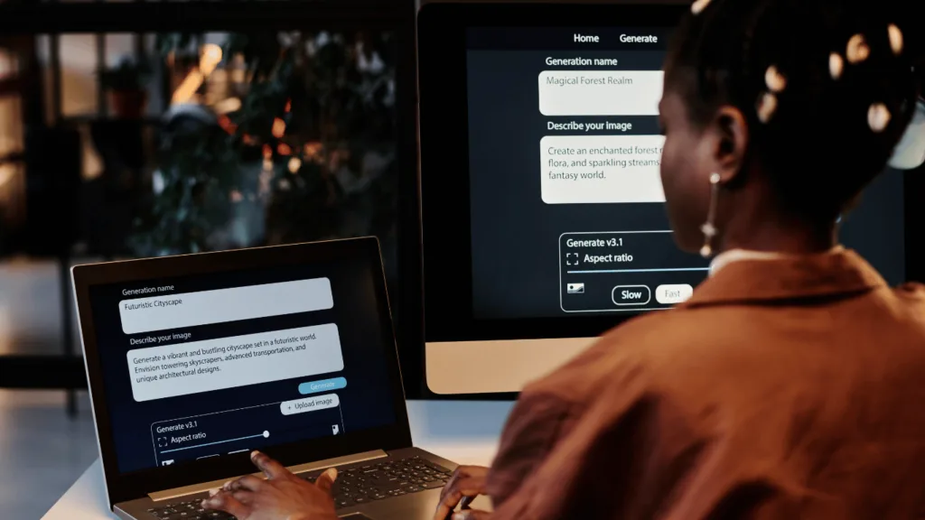 Different AI tools working together