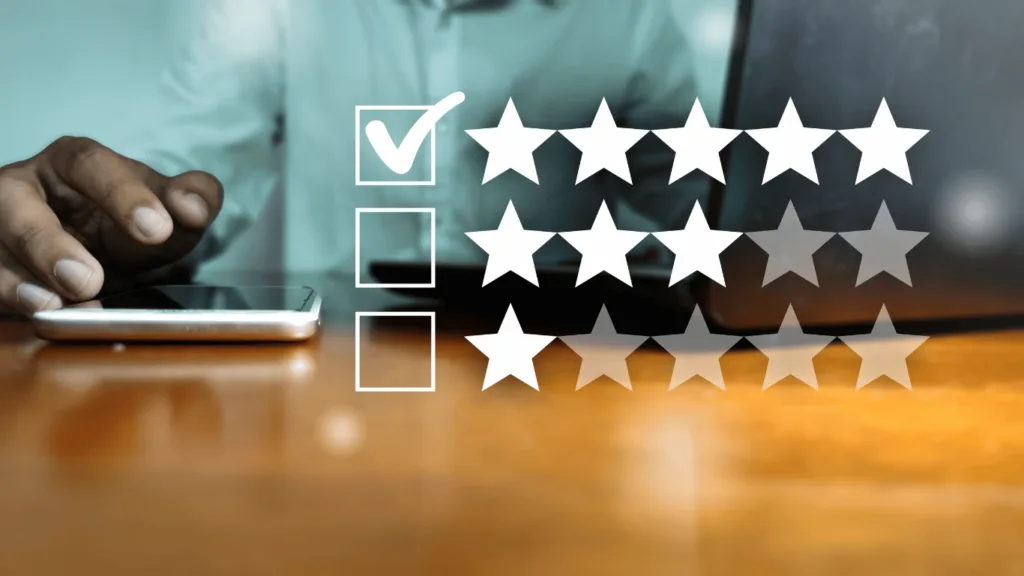 High customer satisfaction ratings