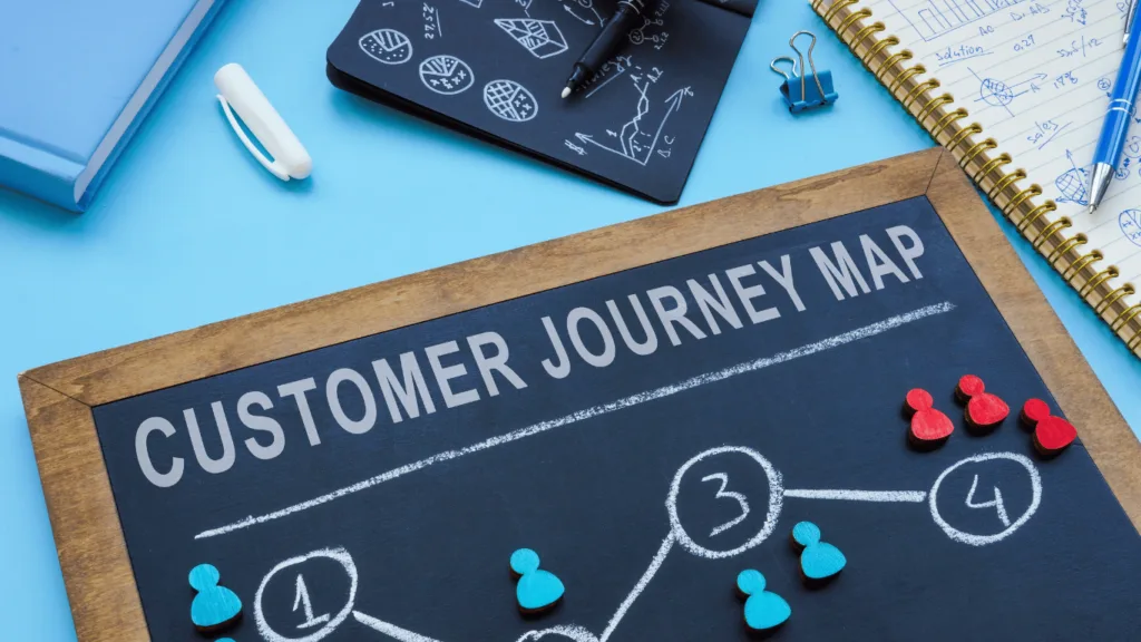 Customer journey mapping simultaneously
