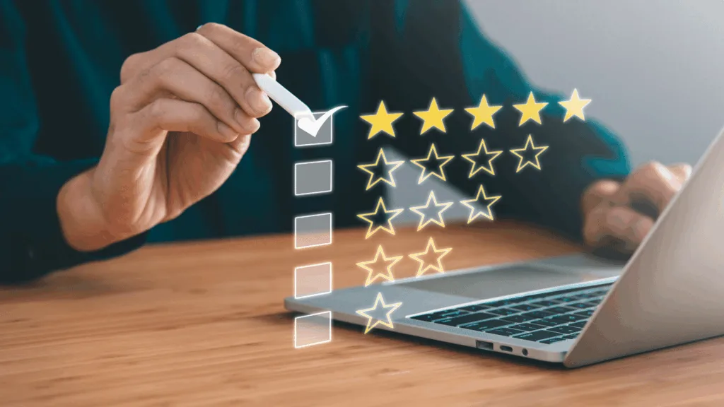 Customer service metrics being studied by a customer service team providing customer service solutions