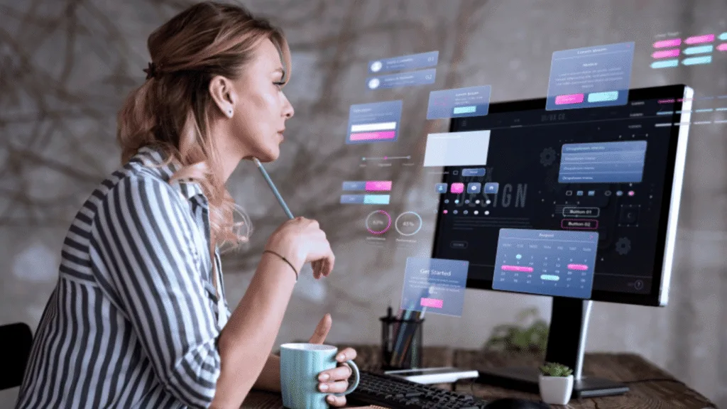 Various customer interactions being managed by a customer support agent